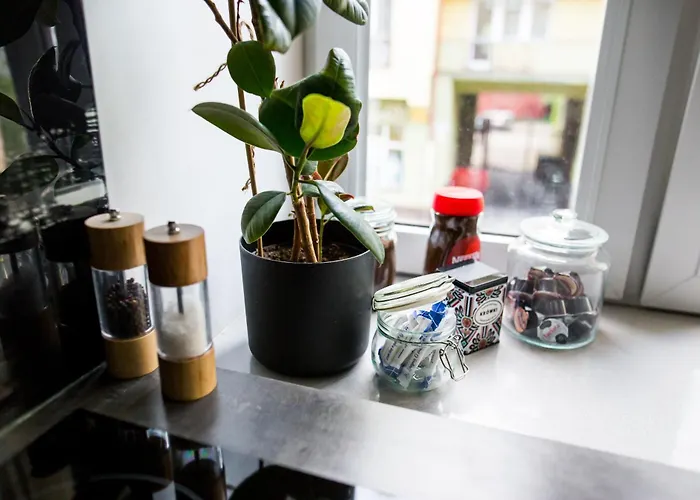 Lodzki Kwadrat - 2 Lazienki, Prywatny Parking, Self Check-in 罗兹