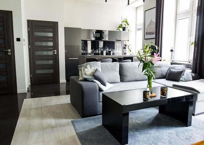 Lodzki Kwadrat - 2 Lazienki, Prywatny Parking, Self Check-in Apartman